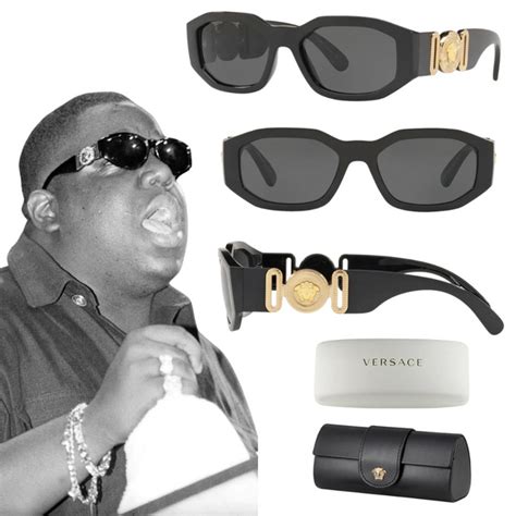 biggie small glasses|biggie smalls versace shades.